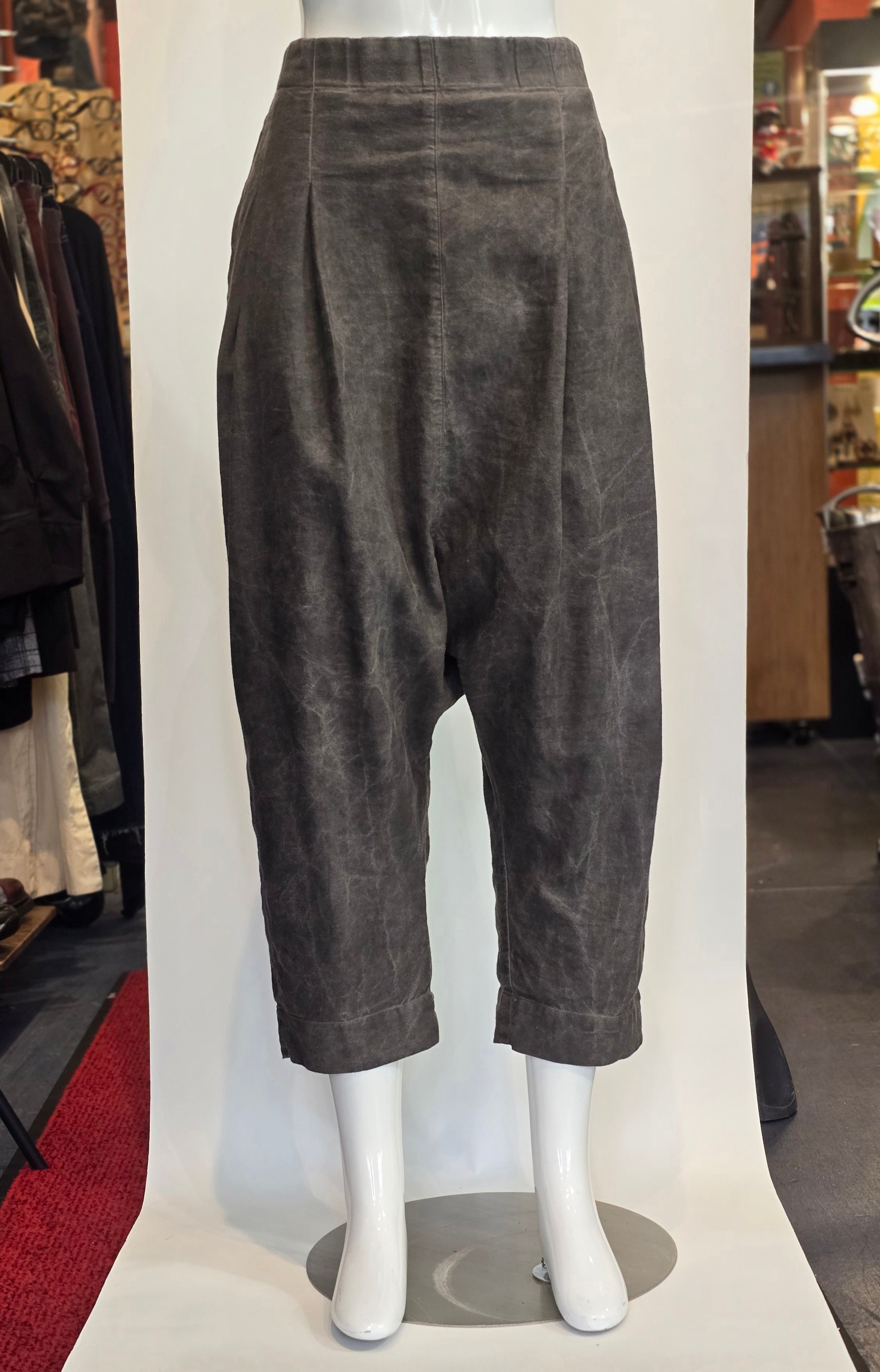 Just a casual drop crotch pant