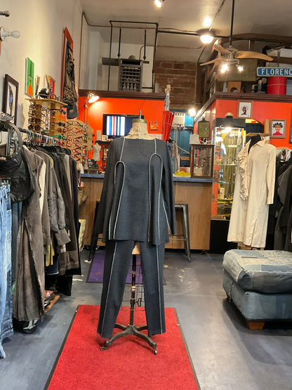 Pull-On Pants / legging with pipping