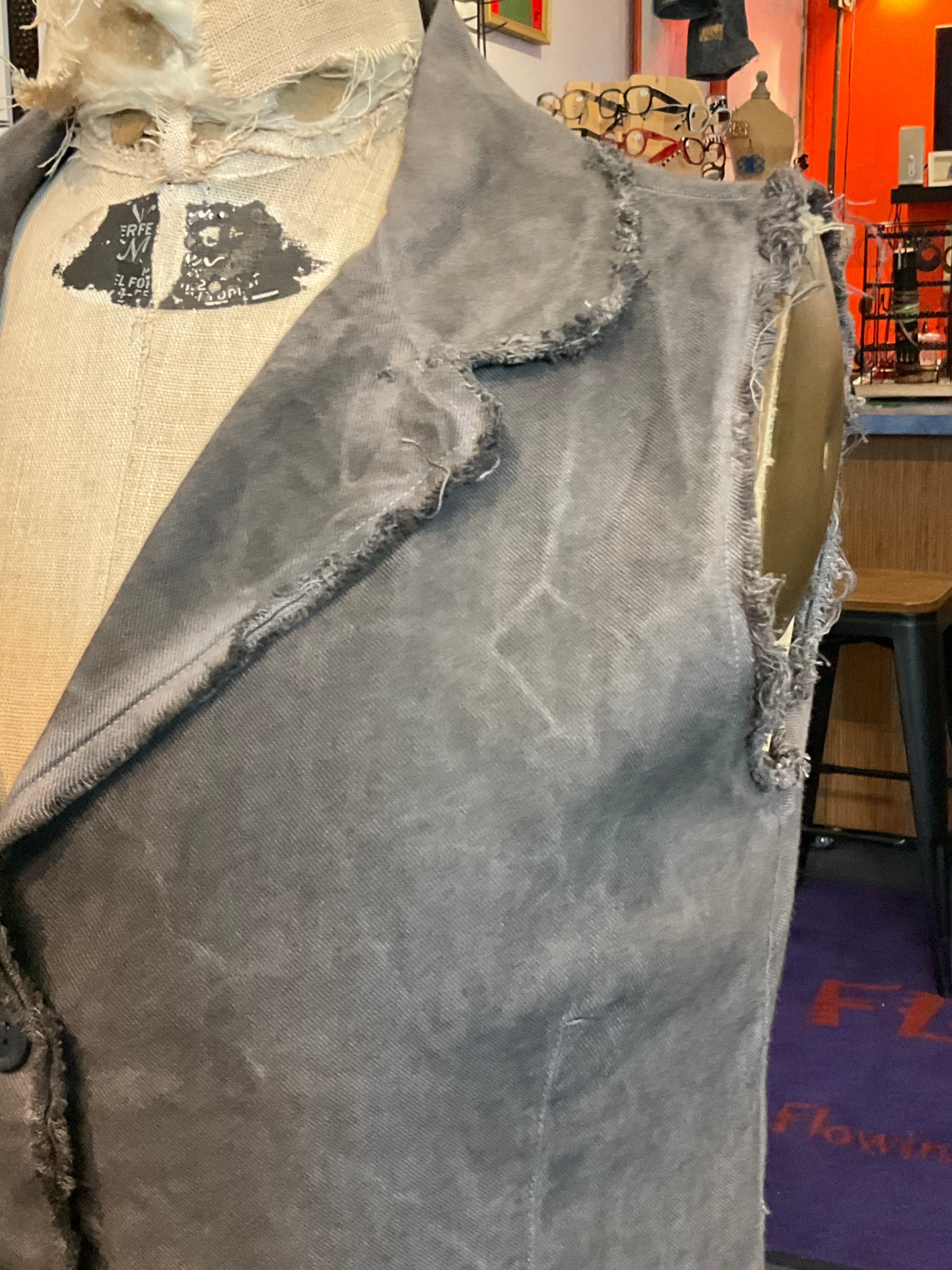 Talior double layer long vest